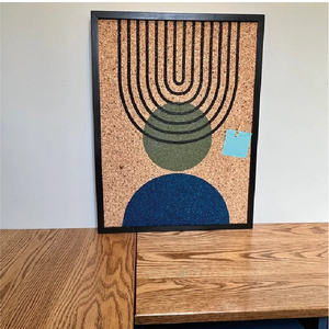 Tableau d'affichage rectangulaire décoratif <span class=keywords><strong>en</strong></span> bois moderne - Product Image 2