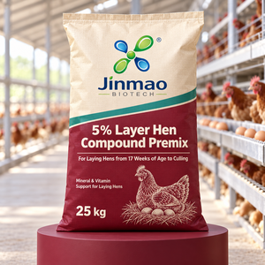 Additif alimentaire Jinmao 5% de qualité alimentaire animale, minéraux et oligo-éléments pour poules pondeuses avec enzymes pour favoriser la nutrition - Product Image 1