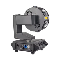 Iluminación estroboscópica LED RGBW de 120W, luz de efecto de cabezal móvil láser magnético volador único para DJ Disco para bares de escenario, fiesta y baile