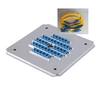 Equipo de pulido de fibra óptica SC PC, Conector de 36 puertos, plantillas de fijación para producción de cables de parche