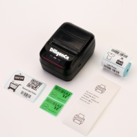 Imprimante thermique mobile portable de 2 pouces pour reçus, codes-barres et étiquettes, pour supermarchés et services express, en stock