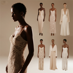 Abiti Estivi Eleganti e Casual da <span class=keywords><strong>Donna</strong></span> in Pizzo Sexy, Produzione Personalizzata di Alta Qualità con Basso MOQ - Product Image 2