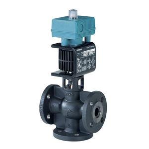 Siemens Control Valve MXF461 Series 230V AC Water Flow Regulation Parabolic Characteristic 0-10 <b>Bar</b> Pressure - Product Image 2