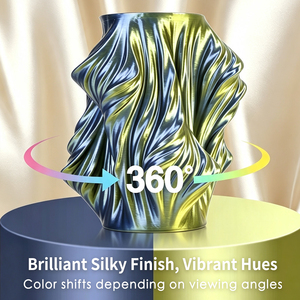 เส้นพลาสติกสำหรับพิมพ์ 3 มิติ Antinsky PLA Silk Tri Colors ขนาด 1.75 มม. น้ำหนัก 1 กก. สีรุ้ง ยืดหยุ่นได้ หลายสี สำหรับวัสดุพิมพ์ 3 มิติ - Product Image 3
