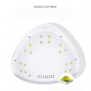 Lampe à ongles LED UV moderne en plastique avec capteur, séchoir à ongles pour vernis gel, cadeau personnalisé pour femmes et filles - Product Image 3