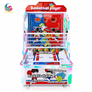 Machine de jeu de basket-ball d'arcade à monnayeur pour enfants, pliable, pour deux joueurs, pour centre commercial et parc - Product Image 3