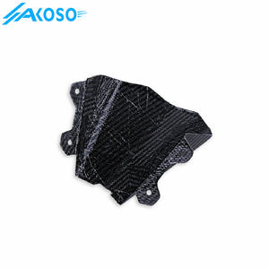 AKOSO, accesorios para motocicleta, Deflector de aire de fibra de carbono, parabrisas de carenado para <span class=keywords><strong>Yamaha</strong></span> <span class=keywords><strong>MT09</strong></span> FZ09 2021 <span class=keywords><strong>2022</strong></span> 2023 2024 - Product Image 6