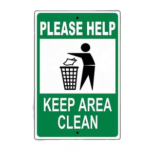 Señal de estaño de advertencia de tráfico impresa personalizada de alta calidad, placa de identificación de aluminio, señal de Metal, señal de Metal personalizada - Product Image 2