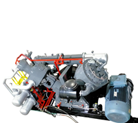 Compresseur d'air industriel FJ HV-250S à mouvement alternatif, multi-étages, sans huile, refroidi par eau, alimenté en courant alternatif 220V-480V, capacité de 23,3 m³/min