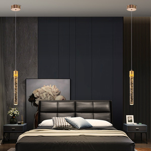 Bắc Âu hiện đại tối giản cao cấp sang trọng Kim Loại đèn chùm pha lê cho phòng khách - Product Image 4