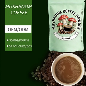 Café Instantáneo Orgánico de Champiñones Tostado Oscuro de Alta Calidad, Mejor Energía para Adultos, Café de Champiñones - Product Image 3