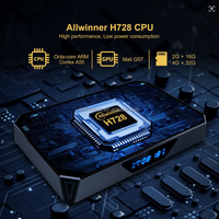 Boîtier TV OEM ODM X96Q PRO+ avec logo personnalisé, interface utilisateur personnalisée, micrologiciel personnalisé, préchargement d'APK, BT, double Wifi, lecteur multimédia 4K