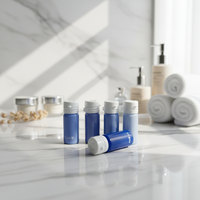 Botol Ampul Kaca Amber Kosong Grosir dengan Tutup Mudah Sobek untuk Minyak Esensial, Serum, dan Penghapus Makeup Sekali Pakai