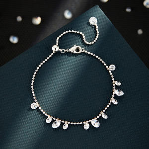 Elegante Juego de Aretes y Brazalete de Dos Piezas, Zirconia Cúbica con Corte Hexagonal, Tungsteno, Chapado en Oro de 18K, Joyería Fina para Boda, Diseño Ajustable - Product Image 4