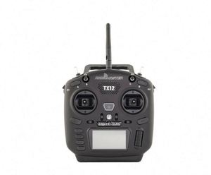 Prix de gros RadioMaster TX12 MKII Télécommande 16 canaux OPENTX EDGETX avec cardans à effet Hall, compatible avec les drones de course, en plastique - Product Image 1
