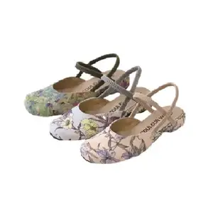 Damen Wildleder Damen-Sandalen flache Schuhe Design bequemes Produkt