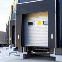 Joint de porte mécanique sur mesure pour quai de chargement, durable, pour entrepôt industriel