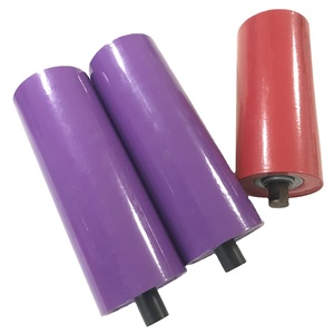 Ngọn lửa chống cháy và chống tĩnh điện nhựa PVC Nylon uhmwpe HDPE/upe gr tàu sân bay mang băng tải làm biếng con lăn cho vành đai băng tải - Product Image 4