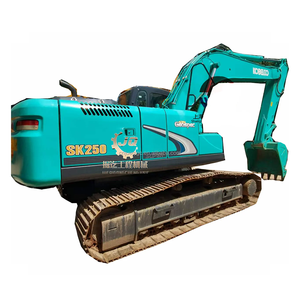 Excavatrice d'occasion importée japonaise de taille moyenne Kobelco SK250 à faible coût d'origine japonaise de haute qualité SK250 SK210 - Product Image 1