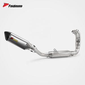 Système d'échappement en fibre de carbone Forsound Wholesale <span class=keywords><strong>MT09</strong></span> avec silencieux amovible DB Killer pour Yamaha MT-09 <span class=keywords><strong>Tracer</strong></span> 900 - Product Image 3