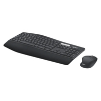 Pour Logitech MK850 Performance RGB rétro-éclairé Funk clavier ergonomique souris ensemble avec disposition QWERTY noir-en Stock