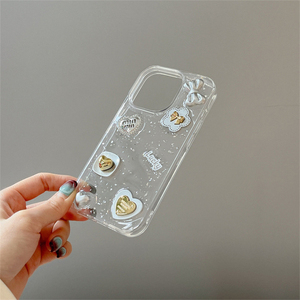 <span class=keywords><strong>Coque</strong></span> Transparente Scintillante avec Nœud et Fleur pour <span class=keywords><strong>iPhone</strong></span> 16 Pro Max, 15 Plus, 14, 13, <span class=keywords><strong>12</strong></span>, 11 – Style Coréen Ins pour Fille - Product Image 6