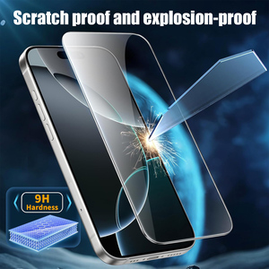 Verre trempé de confidentialité pour iPhone 17e, protection d'écran anti-espion 9H avec impression soyeuse pour la série iPhone 17, protection d'écran privée - Product Image 5