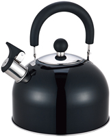Bouilloire à thé sifflante en acier inoxydable 2,5/3,0/3,5 litres avec poignée pliable, compatible induction et peinture écologique