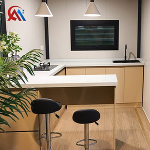 20英尺现代模块式公寓，采用夹芯板，2间卧室，预制可扩展集装箱房，带露台 - Product Image 3