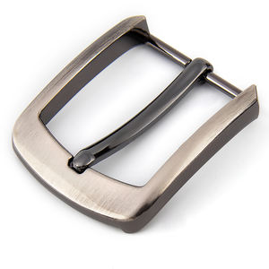 Hebilla de aleación hecha en fábrica con cinturón de cuero Pu hebilla asequible de alta calidad - Product Image 5