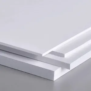 1220x2440mm bianco pvc pvc schiuma 4 * 8ft foglio di plastica 3mm 4mm 5mm pvc pannello celuka per la decorazione