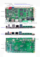 Placa de Desarrollo Industrial ARM SBC RK3576 YF-032B de 8GB+128GB con NPU de 6TOPS y WiFi de Doble Banda para Dispositivos de Computación de Borde