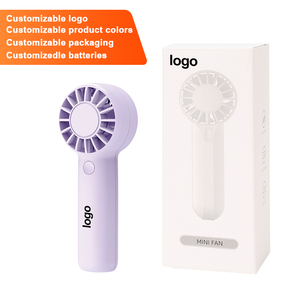 Trung Quốc 1200mAh Mini ventiladores cuello recargable con luz recargable thông gió de cuello thông gió recargable portatil - Product Image 6