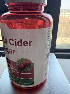 Vinagre de maçã Cápsulas para Adultos-Antioxidante & Gut Health Support 4 cápsulas por porção Suplemento Herbal - Product Image 5