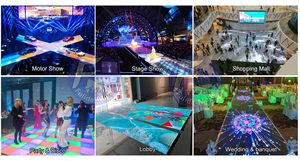 Piso Interactivo pantalla Led baile pantalla led P3.9 P4.8 P5.59 P6.25 pantalla Led video Interaction - Product Image 3