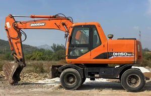 Presque neuf Bel état Doosan Dh150W-7 Corée Pelle sur roue d'occasion originale Doosan Dh150W Meilleur prix à vendre - Product Image 3