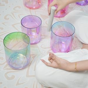 Cuencos Cantores de cristal EAST Alchemy Cuarzo transparente para la curación del sonido del cuerpo y el Espíritu para la meditación - Product Image 2