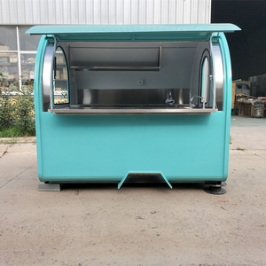 2024 YITUO Milkshake Kiosk <strong>Food</strong> Trailers Fully Equipped <strong>UK</strong> Concession <strong>Food</strong> Kiosk Counter - Product Image 1