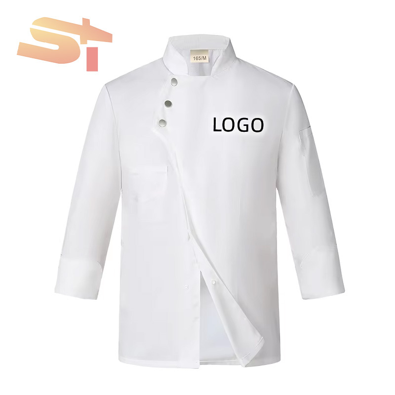Unisex Chef Uniforms Twill Fabric Workwear