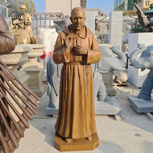 Statues personnalisées BLVE en métal pour églises, sculptures religieuses chrétiennes et juives, roi d'Israël, sculpture en bronze du Saint Salomon - Product Image 6