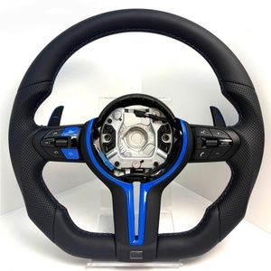 Volante de Cuero con Botones <span class=keywords><strong>M1</strong></span> y M2 para <span class=keywords><strong>BMW</strong></span> F10 F20 F30 F31 F32 F36 E70 F82 E90 M3 M4 M5, <span class=keywords><strong>Venta</strong></span> Directa de Fábrica - Product Image 6