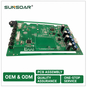 Assemblage de circuits imprimés haute fréquence sur mesure OEM, prototype PCBA SMT avec matériau FR-4, certification ISO9001, protection des circuits - Product Image 1