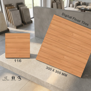 Modernas Baldosas de Cerámica Digitales de 30x30cm, Porcelana Esmaltada, Diseño Indio, para Salón, Baño e Interiores - Product Image 4
