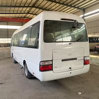Exportation de bus Toyota Coaster d'occasion vers l'Afrique, extérieur personnalisable, prix direct usine