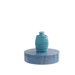 Quemador de Incienso de Cerámica con Diseño Innovador y Personalizado en Forma de <span class=keywords><strong>Granada</strong></span>, Cámara de Incienso en Forma de Barril de Vino de Madera, Entrega Rápida - Product Image 3
