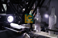 Nouvelle machine d'impression sérigraphique multi-couleurs à servomoteur pour bouteilles et bocaux en verre et plastique, entièrement automatique, haute vitesse, 12 stations, avec durcissement UV