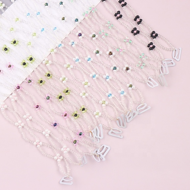 OEM Service Sexy Beaded Bra Strap Transparent Plastic Sports Outdoors Push-Up Breast Lift Features Underwear Accessories Jinhong