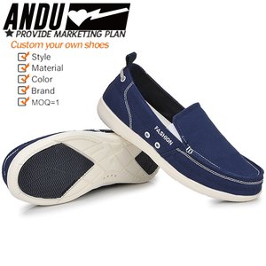 Nouveaux styles toile décontracté sans lacet mocassins hommes mode marche loisirs <span class=keywords><strong>bateau</strong></span> chaussures en plein air nouvel <span class=keywords><strong>homme</strong></span> toile chaussures pour hommes - Product Image 4