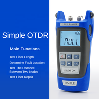 GUANGYAN SGOT04 Mini OTDR de Fibra Óptica VFL de Alta Precisión 1310 1550nm con Conector SC, Herramienta de Medición y Prueba para Redes FTTX