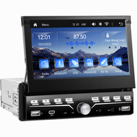 Lecteur MP5 universel pour voiture 7 pouces, écran tactile, navigation intégrée, CarPlay, image inversée, tout en un